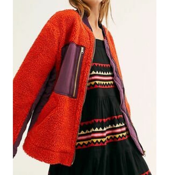 Free People Rivington Sherpa Jacket - Picture 2 of 16